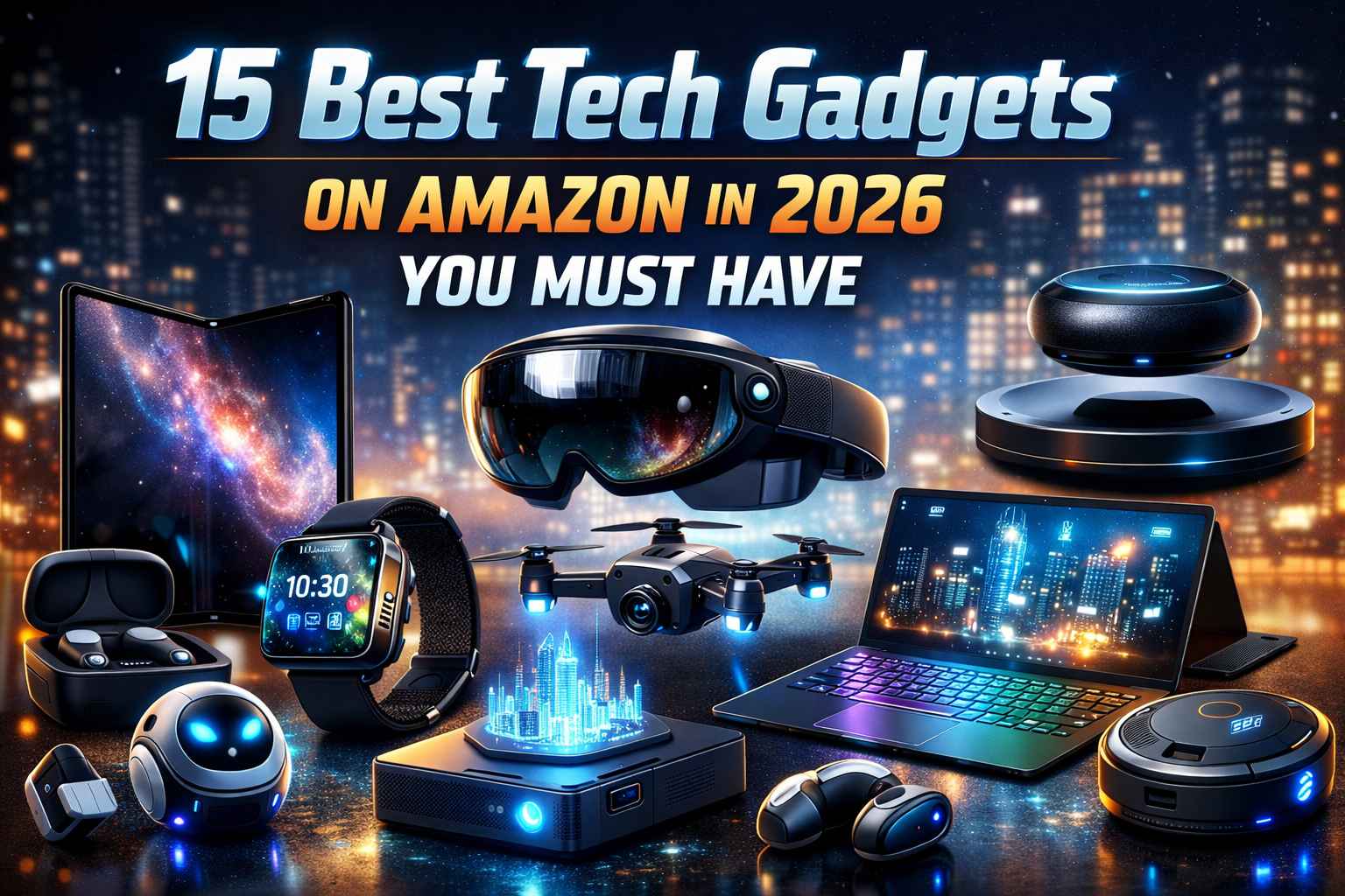 15 Best Tech Gadgets on Amazon in 2026 You Must Have