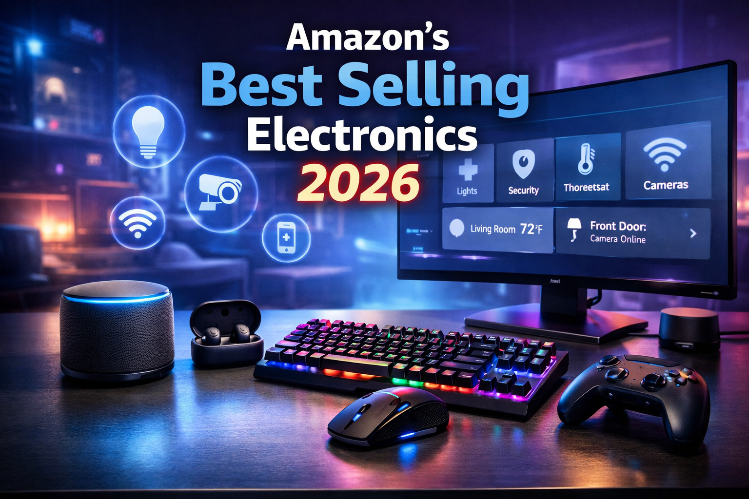 Amazon’s Best Selling Electronics: Smart Home to Gaming Gear