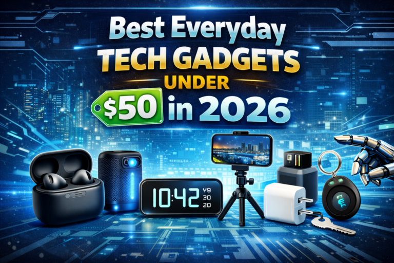 Best Everyday Tech Gadgets Under $50 in 2026 Best Everyday Tech Gadgets Under $50 in 2026