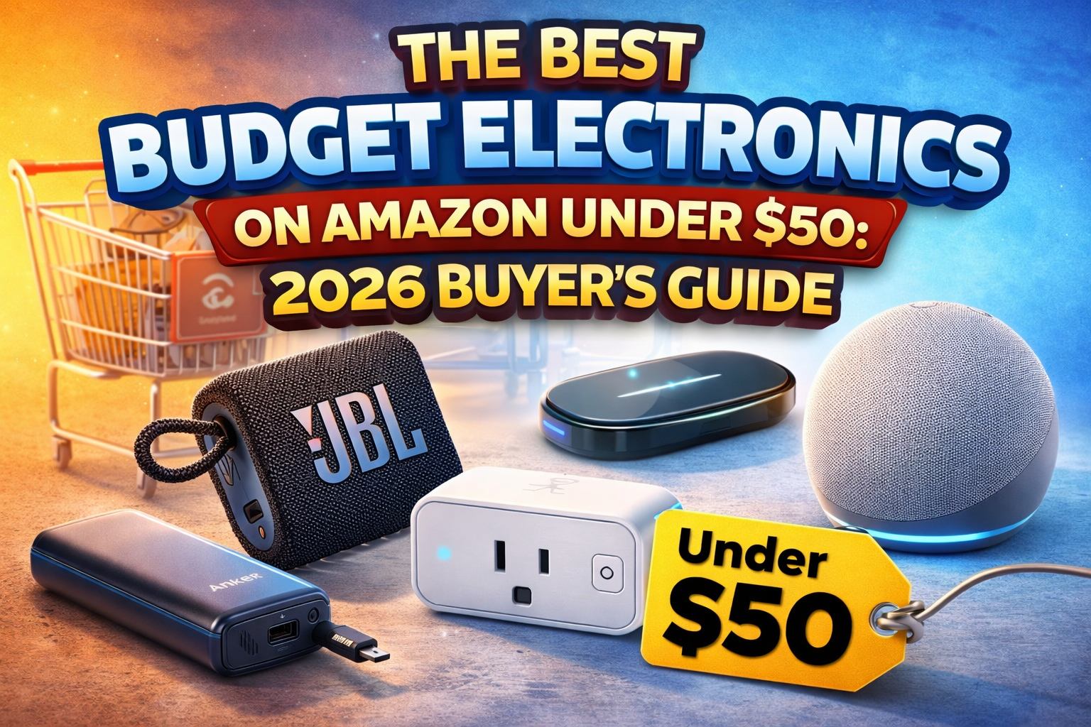 The Best Budget Electronics on Amazon Under $50: 2026 Buyer's Guide