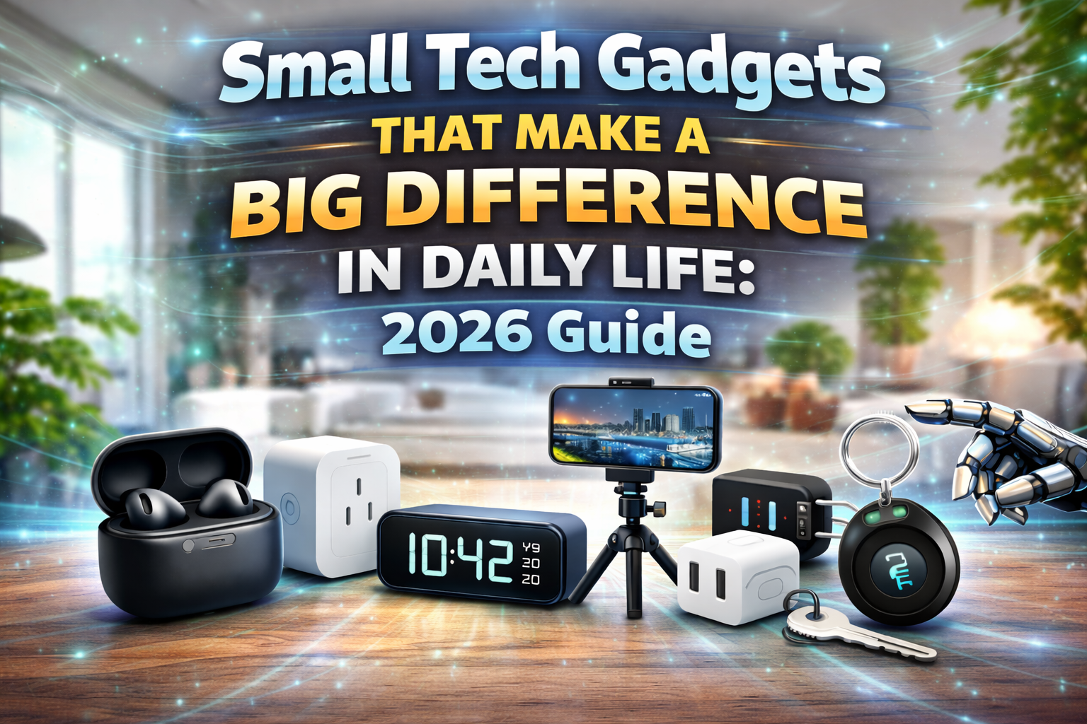 small tech gadgets that make a big difference in daily life 2026 guide